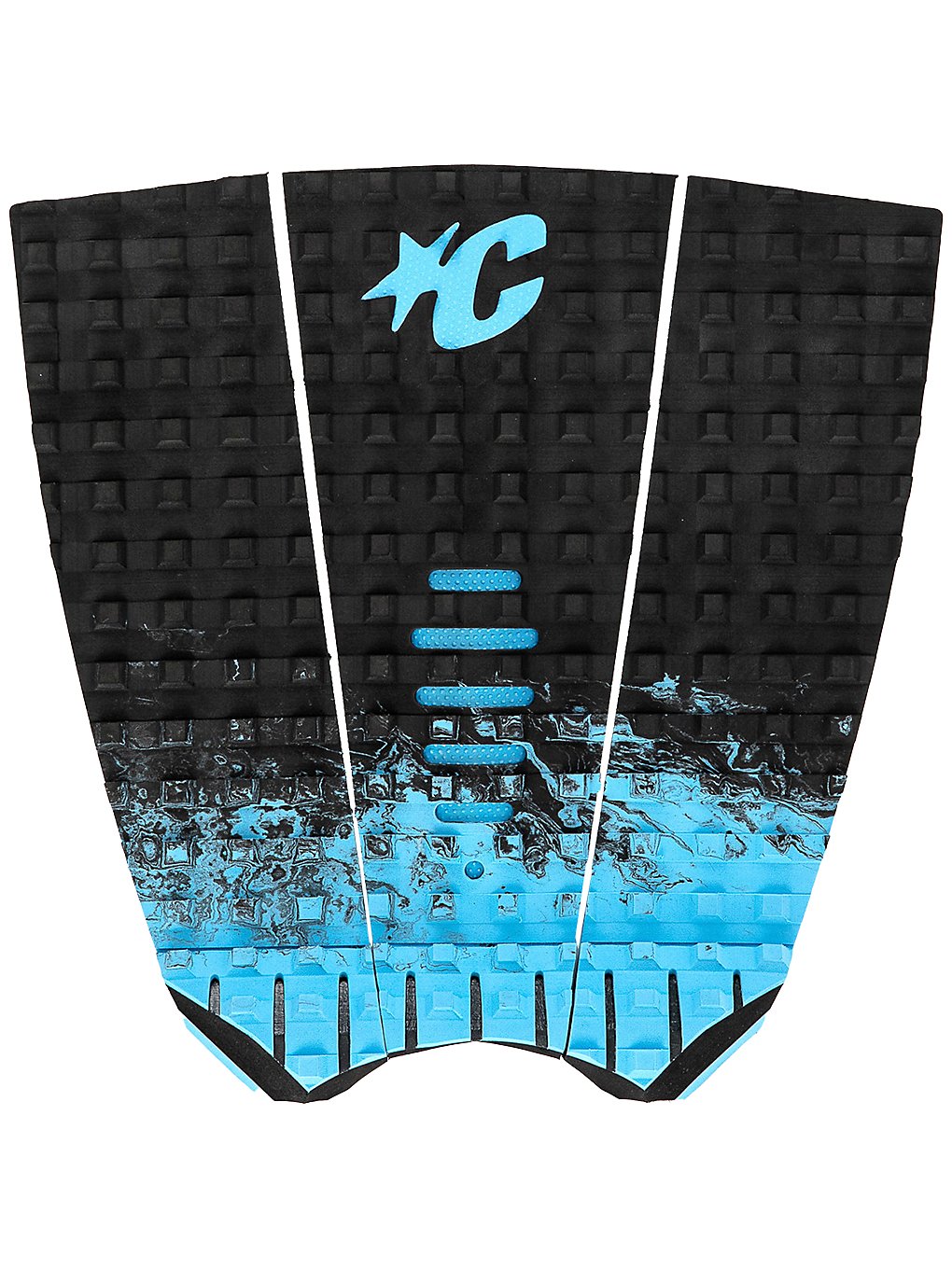 Creatures of Leisure Mick Fanning Traction Pad black / fade cyan
