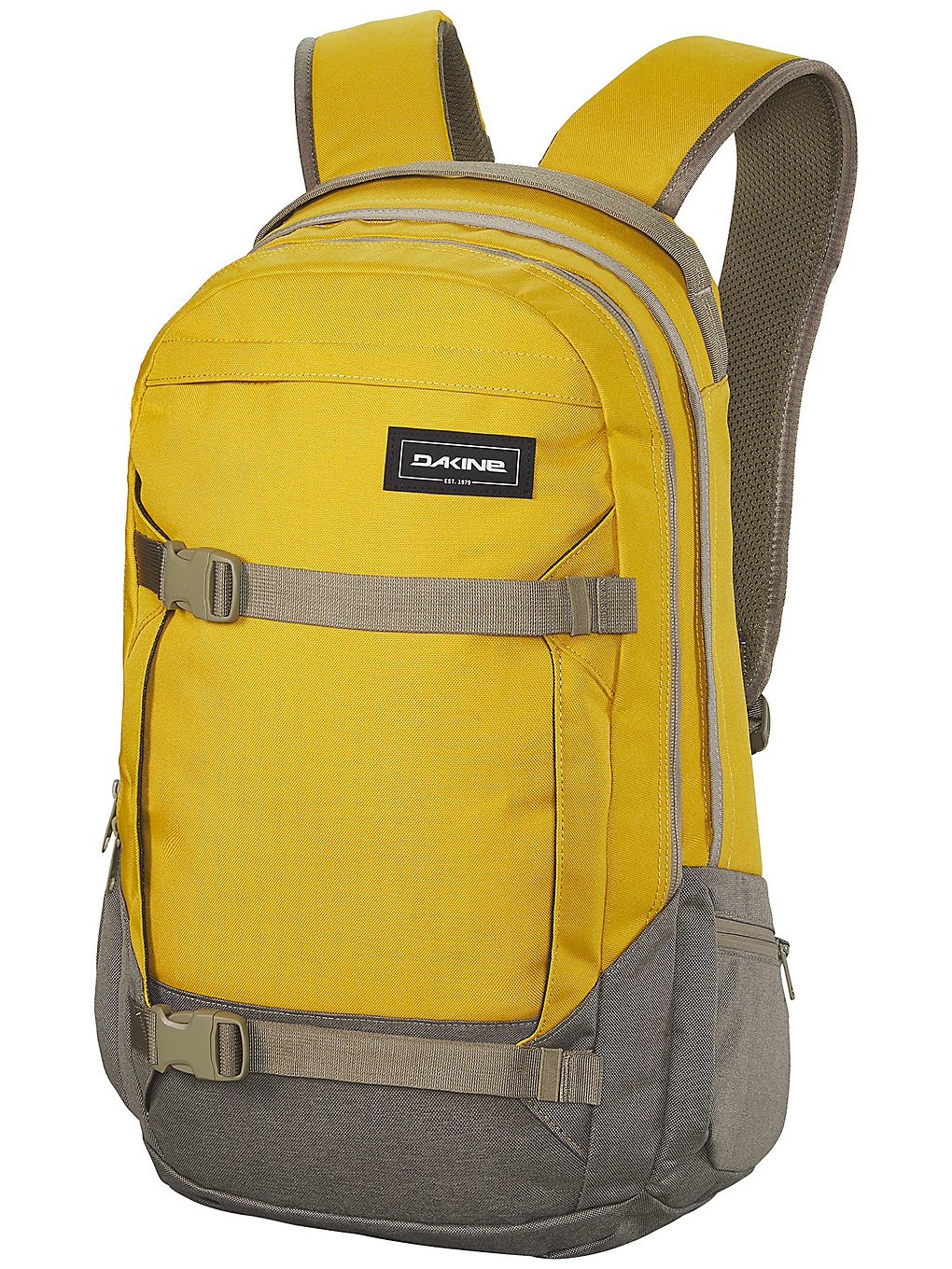 Dakine Mission 25L Backpack mustard moss