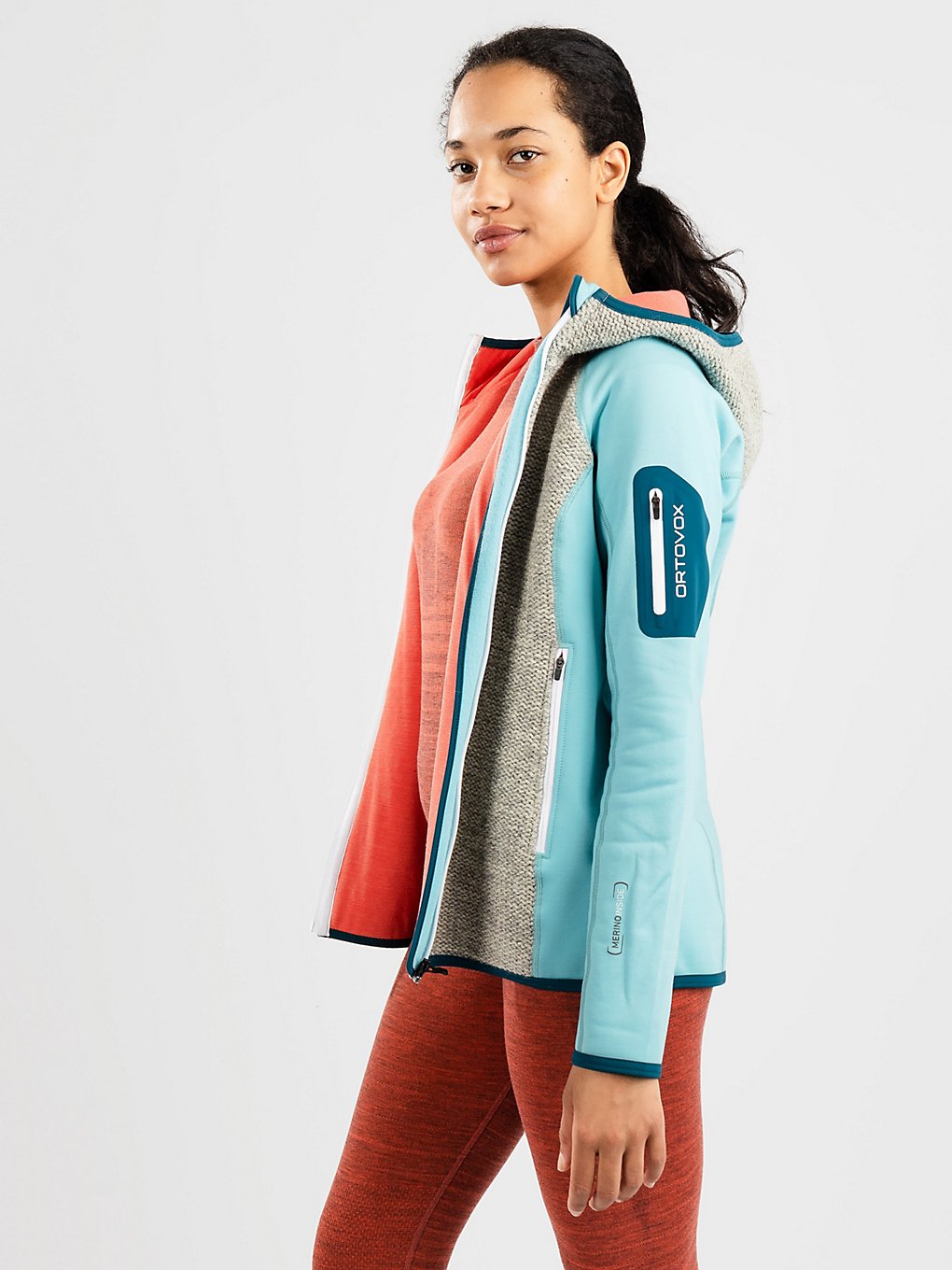 Fleece Hoody Ortovox Plus Classic Ortovox Plus Classic Knit Hooded